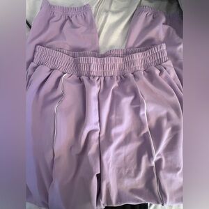 Lavender Track Pants